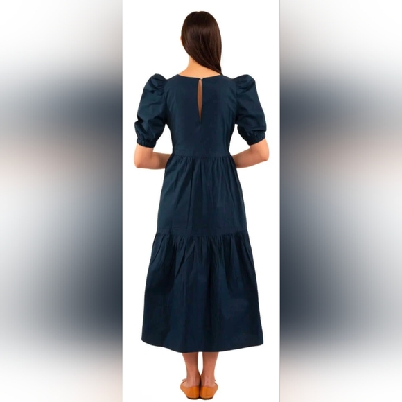 Gretchen Scott Designs Dresses & Skirts - Gretchen Scott M Navy Frolic Dress
